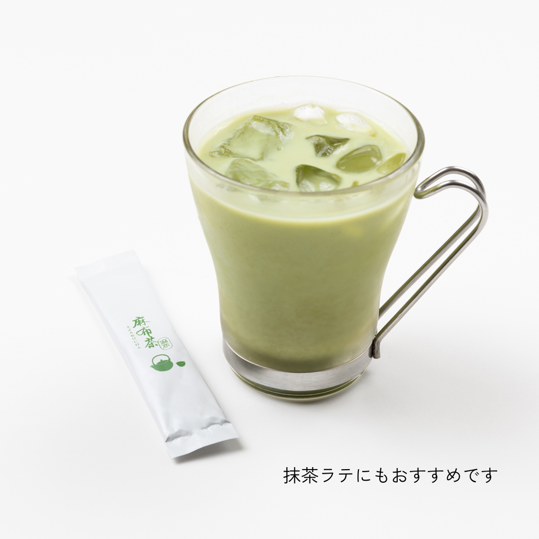 麻布茶 有機抹茶スティック “ 家紋 ”