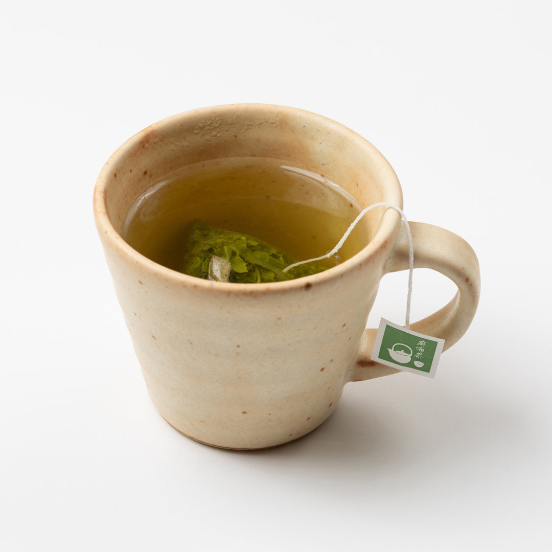 麻布茶 有機煎茶ティーバッグ “ 縁起物 ”