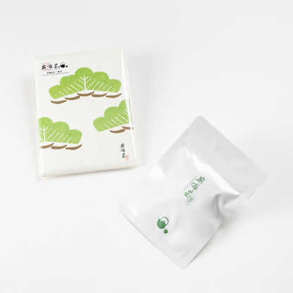 Azabucha Organic Sencha Tea Bags "Washi Paper Tear-off"